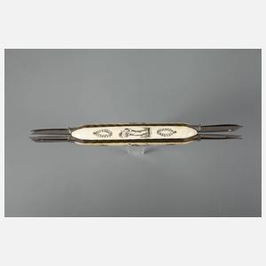 Ungewöhnliches Klappmesser