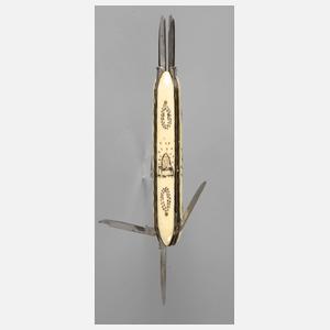 Ungewöhnliches Klappmesser