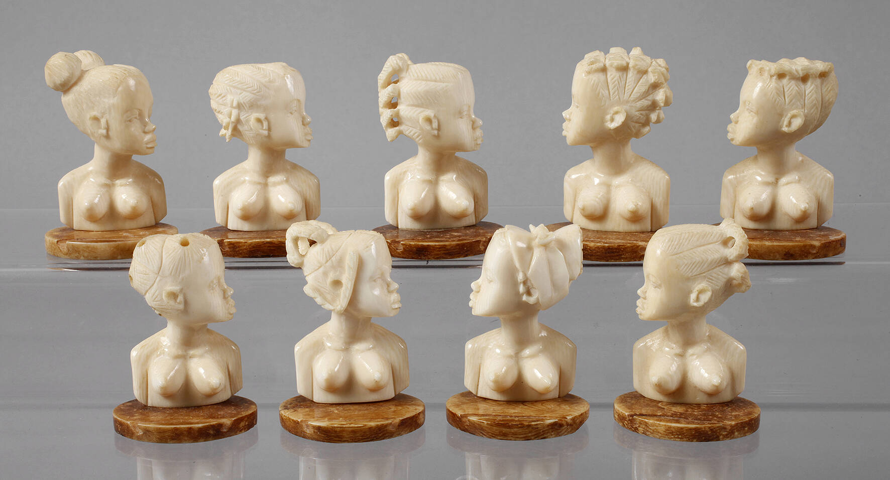 Konvolut Elfenbeinschnitzereien