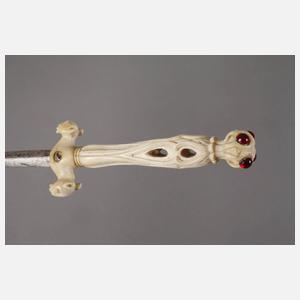 Brieföffner Elfenbein