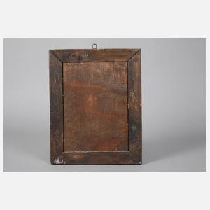 Scherenschnitt Mädchen mit Blumen