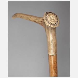 Jagdlicher Spazierstock