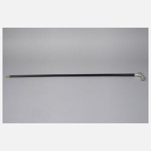 Spazierstock Silber