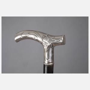 Spazierstock Silber