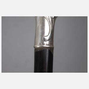Spazierstock Silber