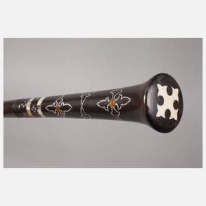 Drei Zeremonialstöcke Freimaurer