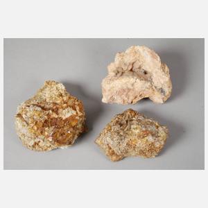 Sammlung Mineralien aus dem Erzgebirge