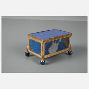 Deckeldose Lapislazuli