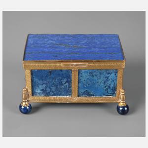 Deckeldose Lapislazuli