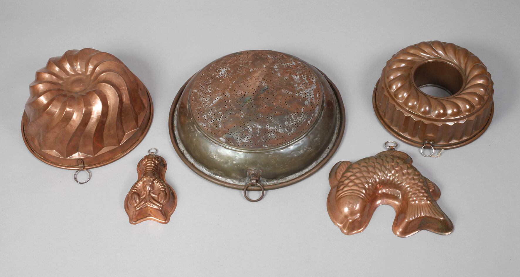 Konvolut Kupferformen