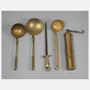 Konvolut Küchenutensilien