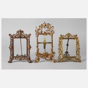 Drei Tischbilderrahmen