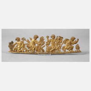 Neoklassizistisches Bronzerelief