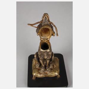 Figürlicher Streichholzbehälter