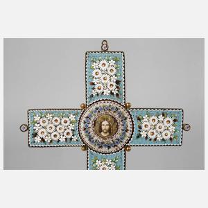 Kruzifix Mikromosaik