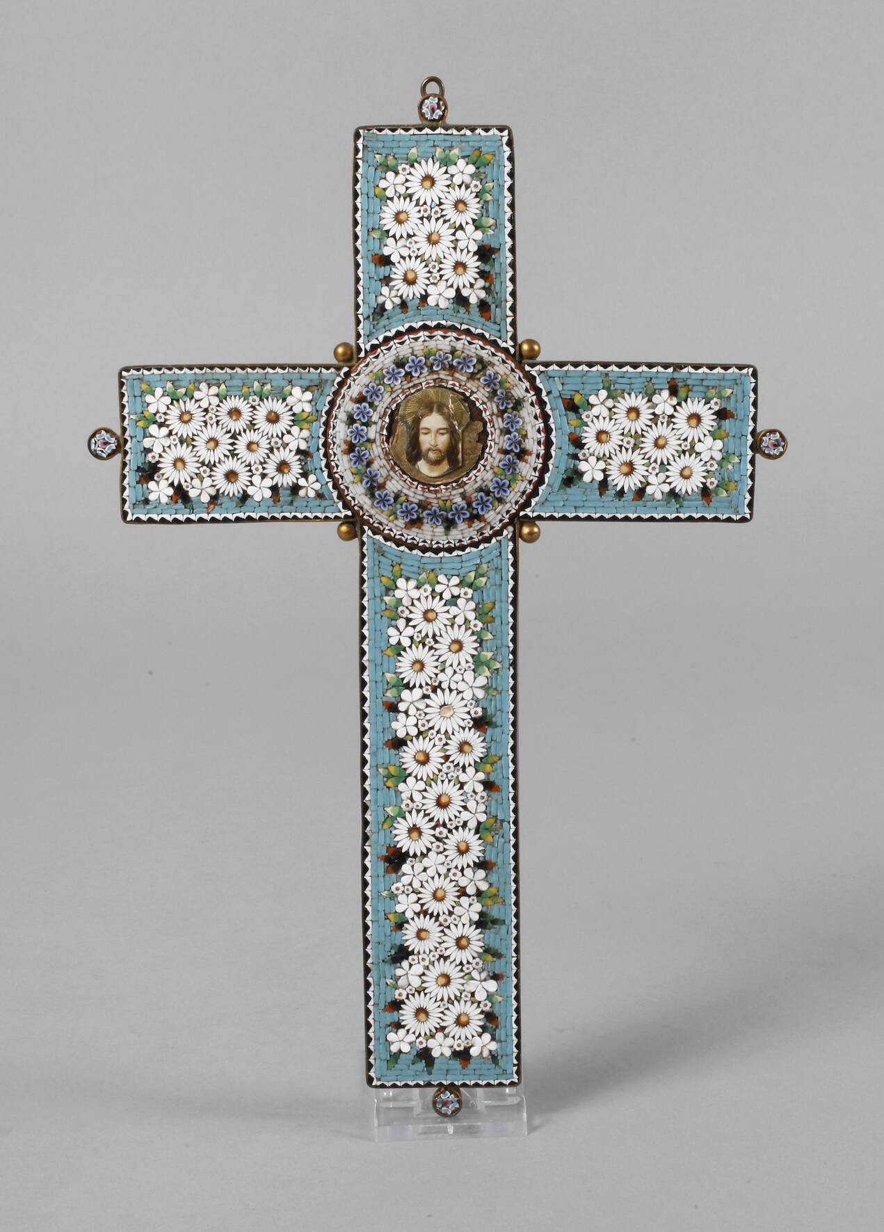 Kruzifix Mikromosaik