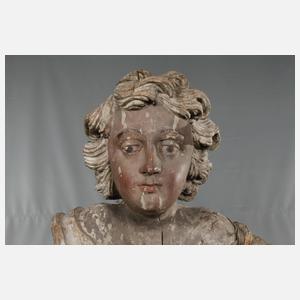 Paar lebensgroße Barockfiguren