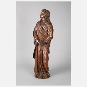 Geschnitzte Heiligenfigur