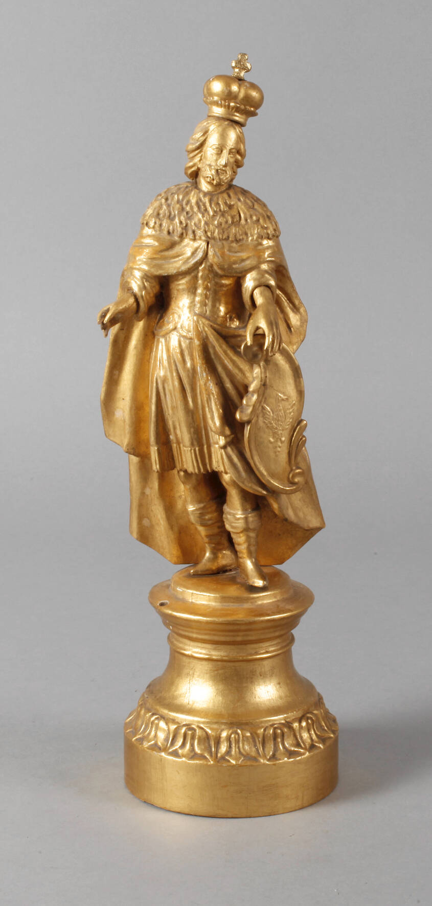 Geschnitzte Heiligenfigur