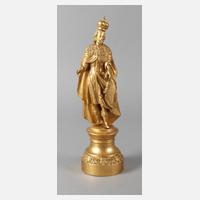 Geschnitzte Heiligenfigur111