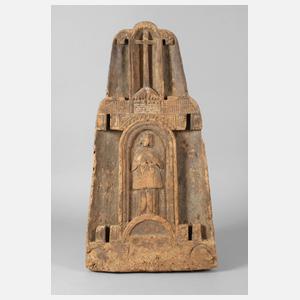 Fragment eines Tischaltars