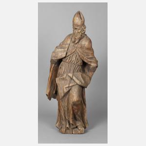 Geschnitzte Heiligenfigur