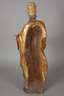 Geschnitzte Heiligenplastik