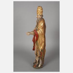 Geschnitzte Heiligenplastik