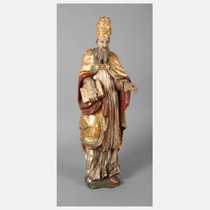 Geschnitzte Heiligenplastik