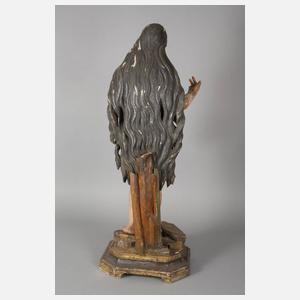 Geschnitzte Heiligenfigur