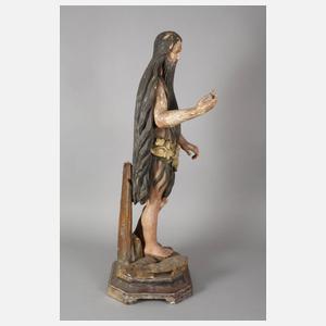 Geschnitzte Heiligenfigur