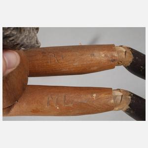 Heiliger Nikolaus als Gliederpuppe