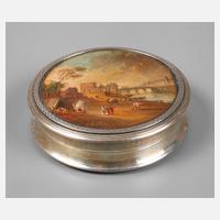 Silberdose mit Miniaturmalerei111