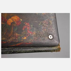 Schreibmappe mit orientalischer Szene