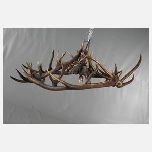 Großer Geweihleuchter