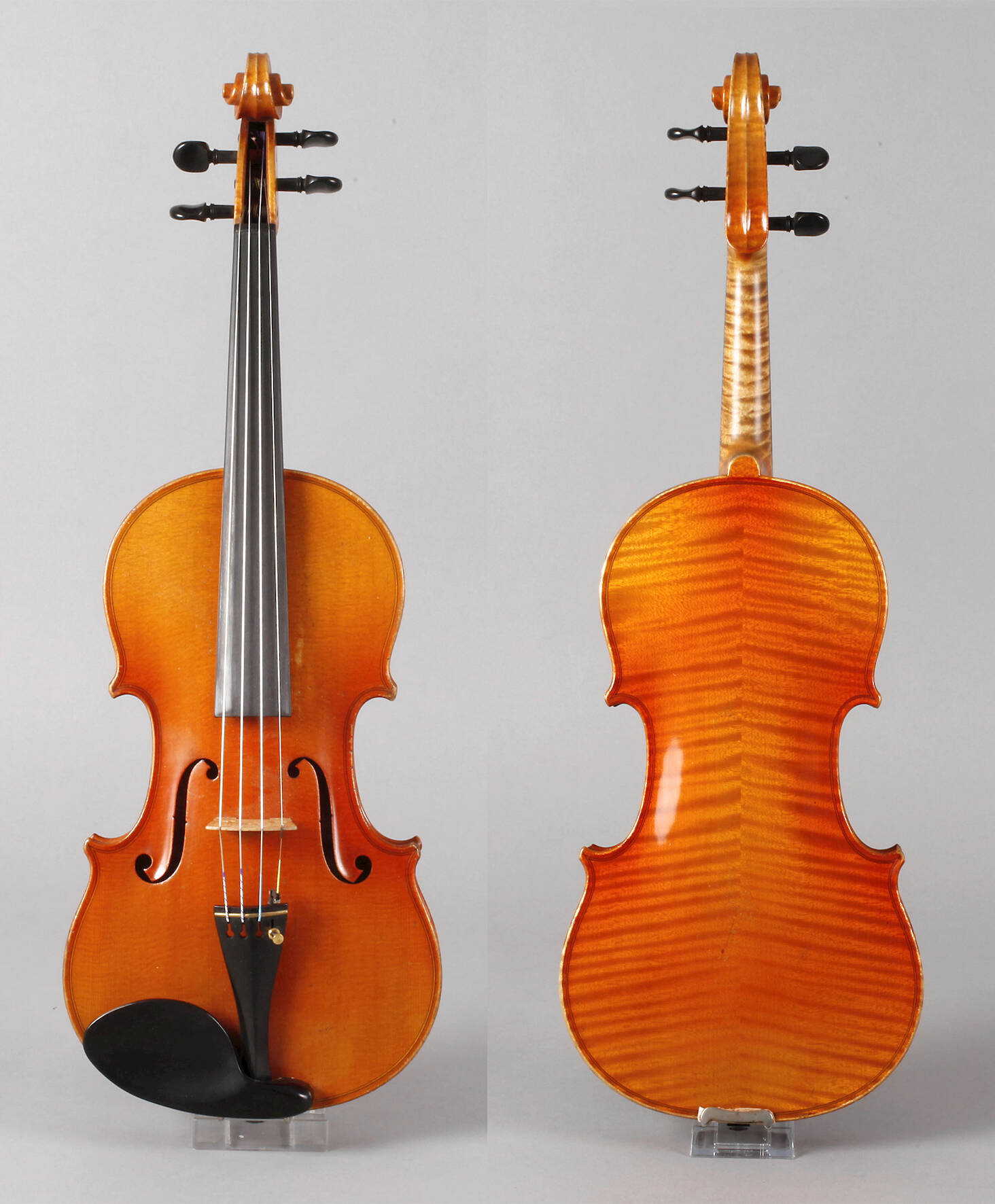 Meistervioline Dynastie Oscar Gläsel im Etui