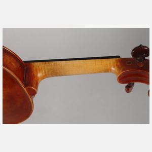 Meistervioline Mathias Heinicke im Etui