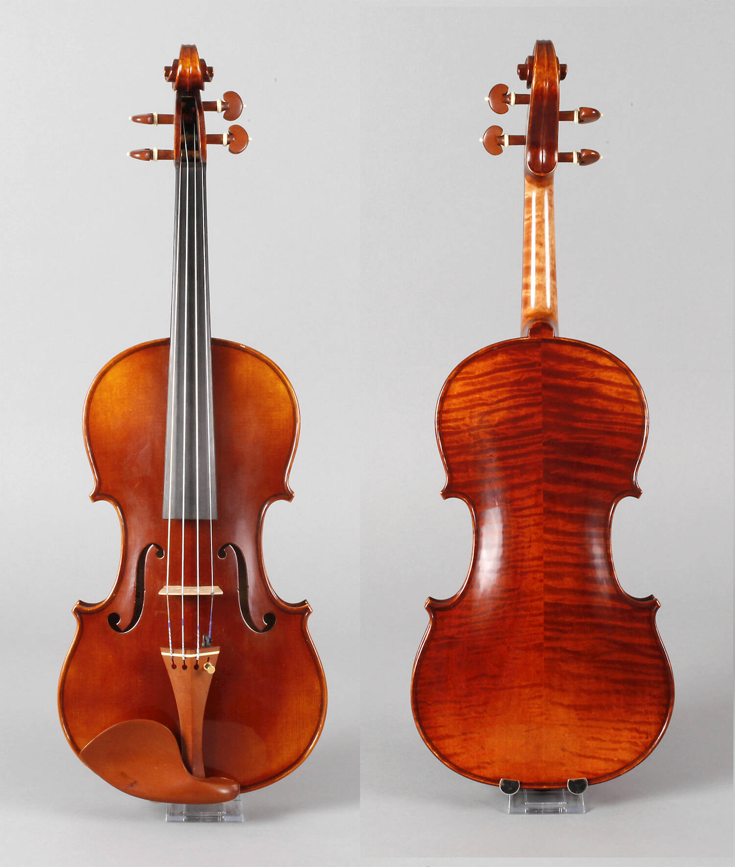 Meistervioline Karl Bitterer im Etui