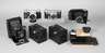 Sechs Fotoapparate