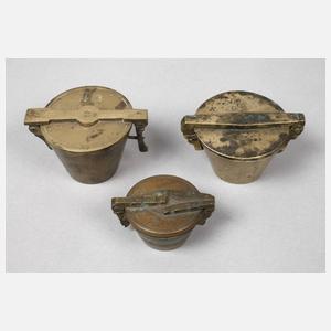 Drei Bechergewichtssätze