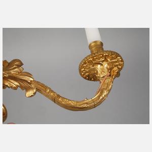 Paar französische Wandleuchter