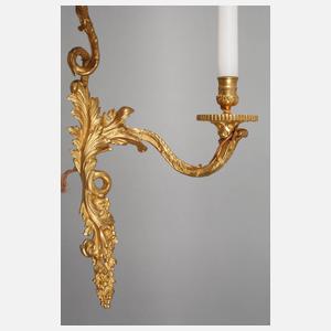 Paar französische Wandleuchter