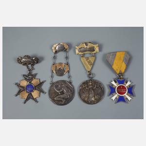 Konvolut Plaketten Radsport