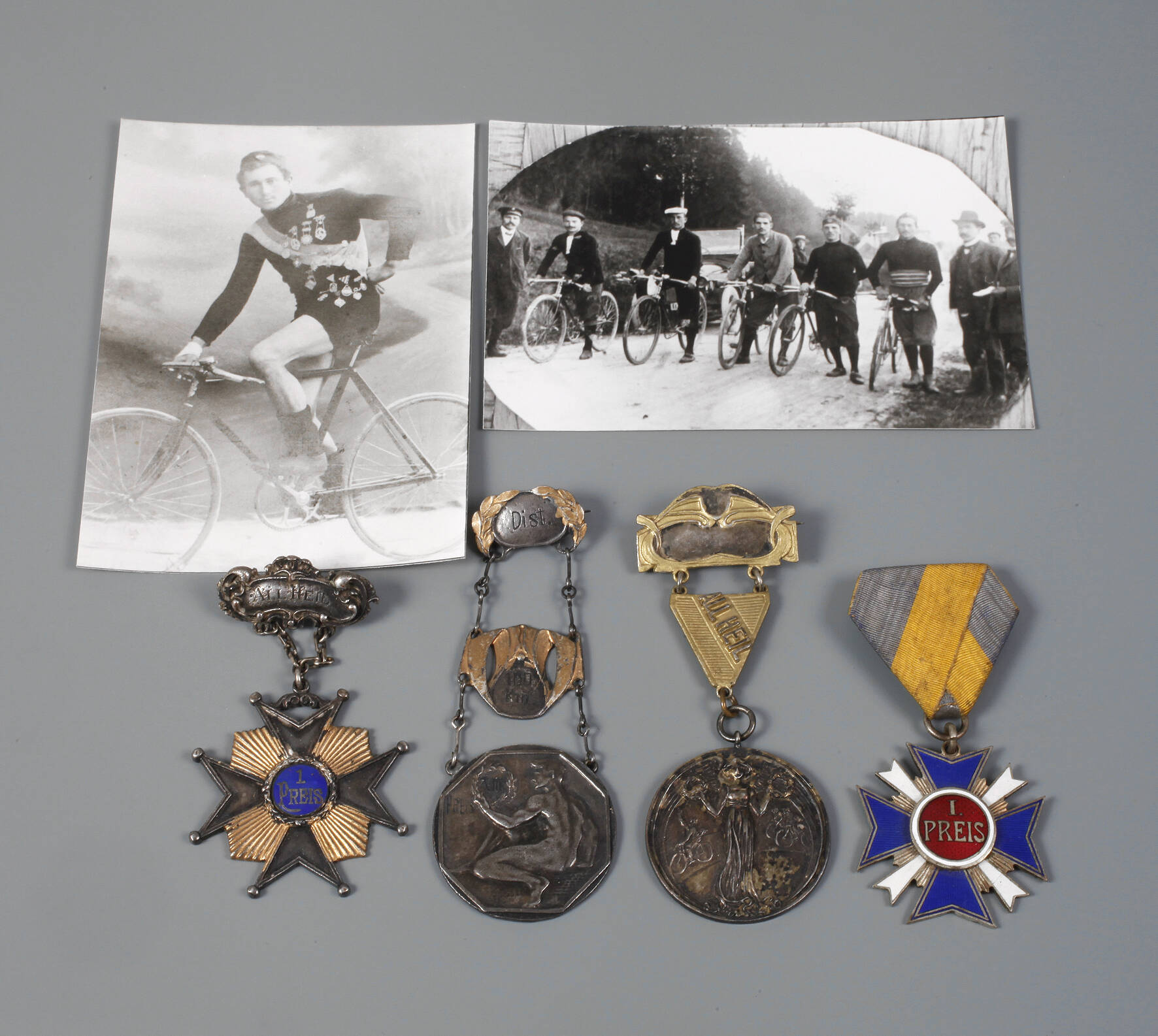 Konvolut Plaketten Radsport