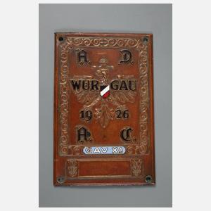 Konvolut ADAC-Plaketten