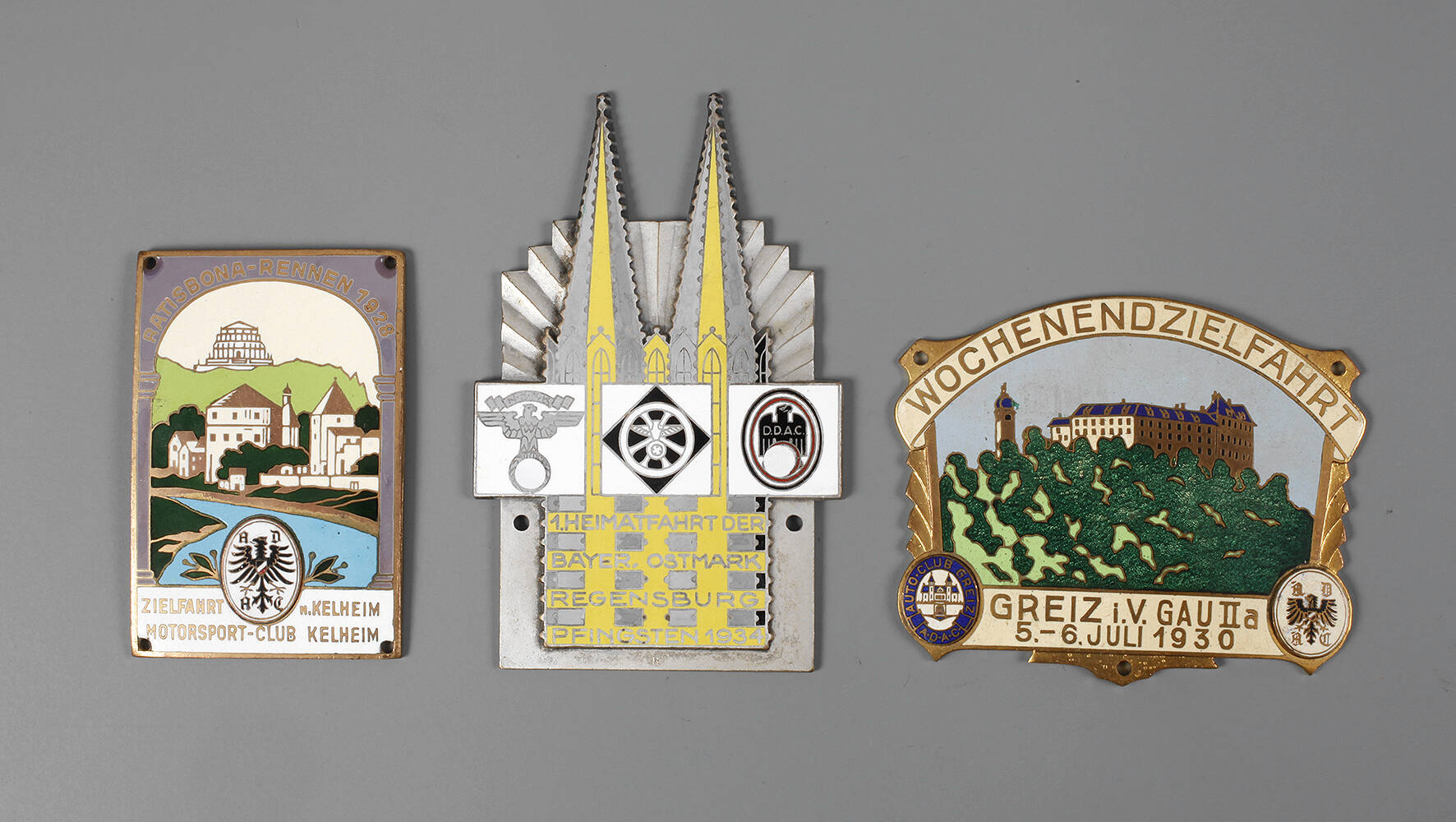 Konvolut ADAC-Plaketten