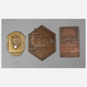 Konvolut ADAC-Plaketten