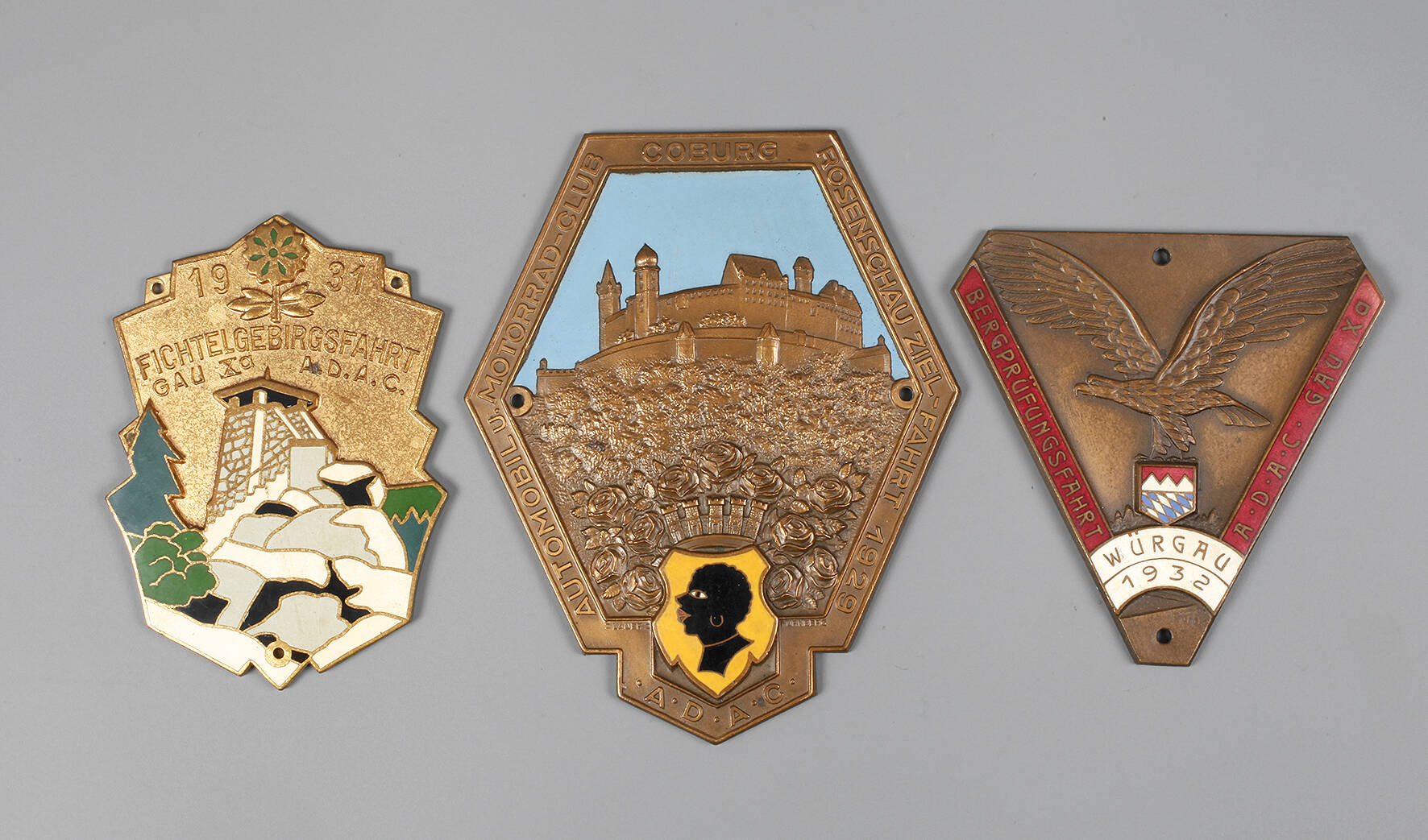 Konvolut ADAC-Plaketten