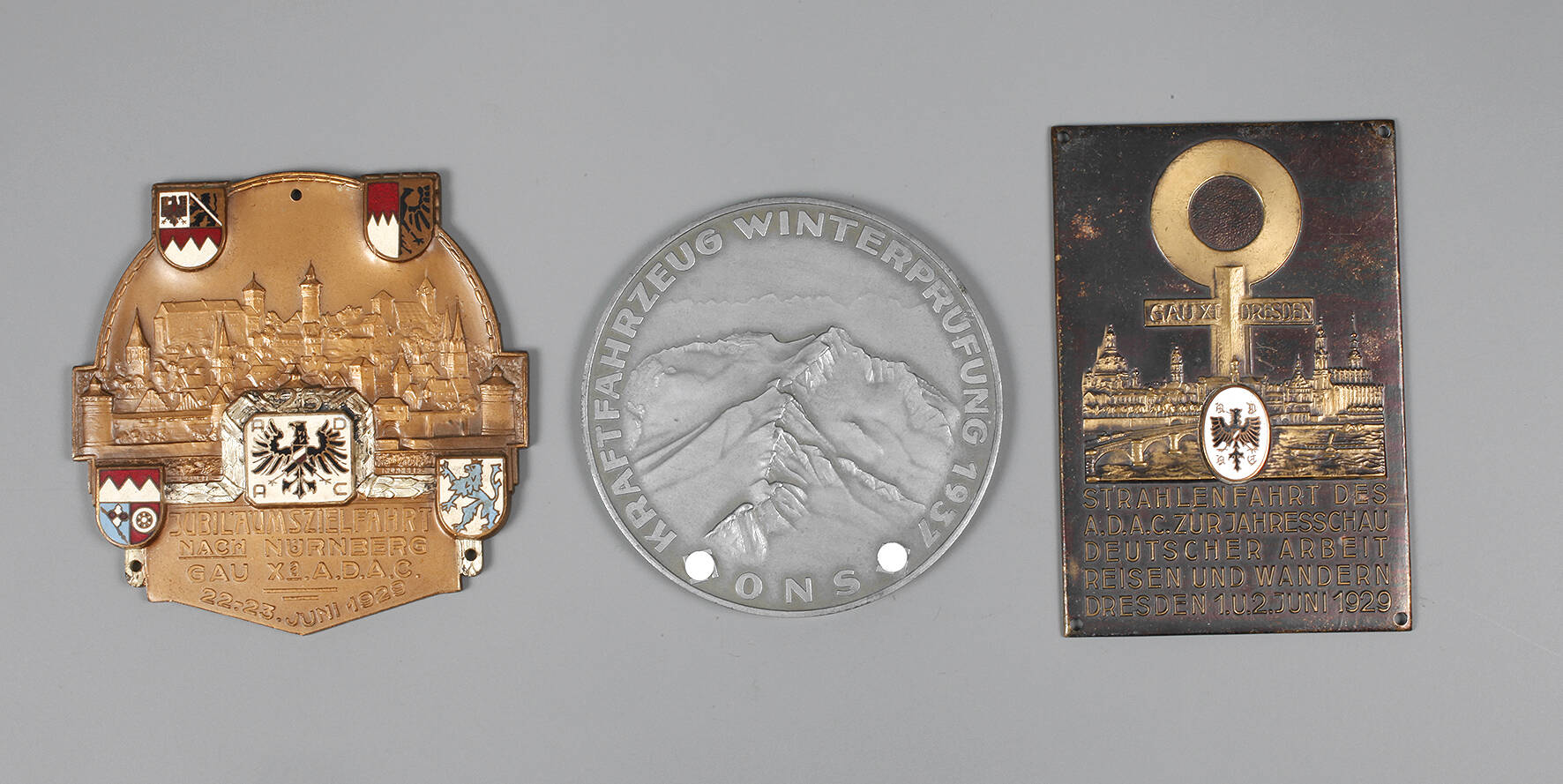 Konvolut ADAC-Plaketten