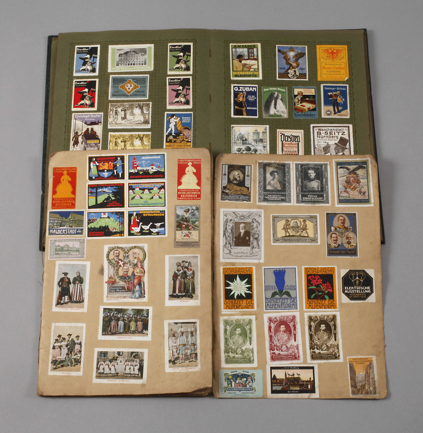 Konvolut Reklamemarken